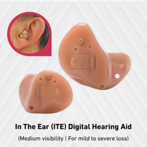 In The Ear (ITE) Digital Hearing Aid