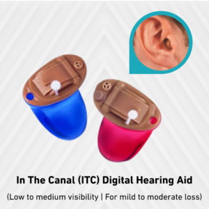 In The Canal (ITC) Digital Hearing Aid