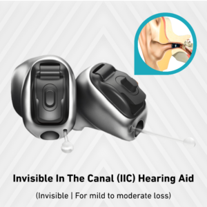 Invisible In The Canal (IIC) Hearing Aid