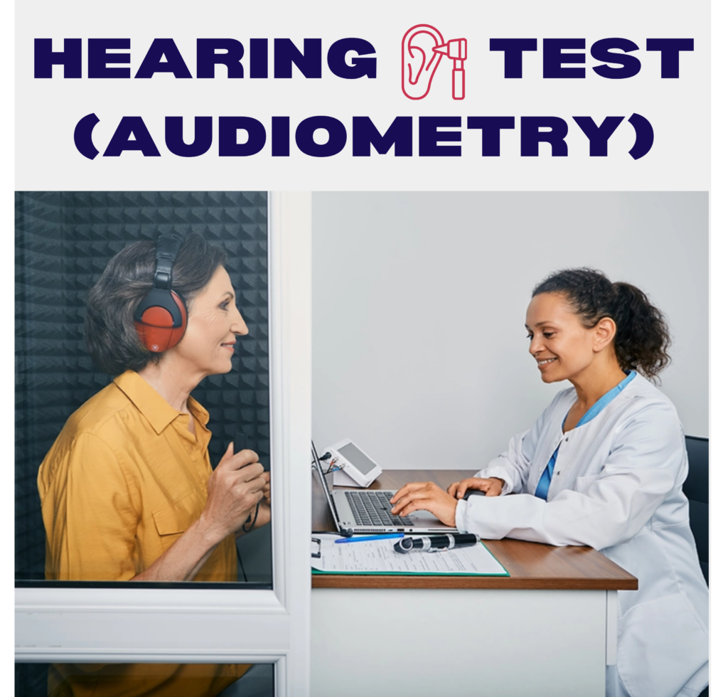 Hearing test (Audiometry)